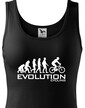 Dámské cyklo triko Evoluce cyklistiky