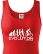 Dámské cyklo triko Evoluce cyklistiky