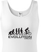 Dámské cyklo triko Evoluce cyklistiky