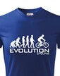 Pánske cyklo tričko Evolúcia cyklistiky