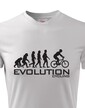 Pánske cyklo tričko Evolúcia cyklistiky