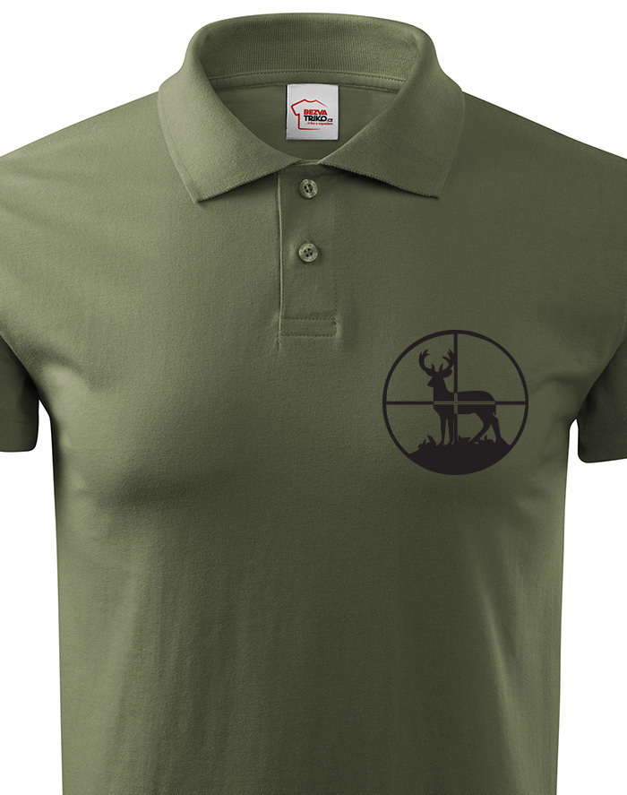 Tričko pro myslivce Jelen 2