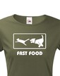 Dámské tričko Fast Food