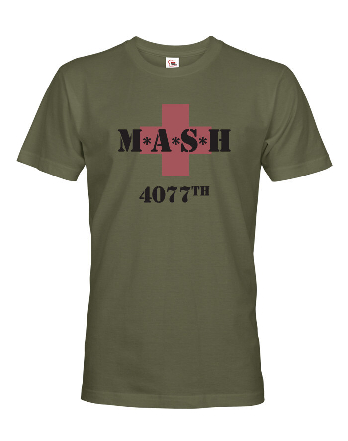 Pánské Tričko s potlačou MASH 4077