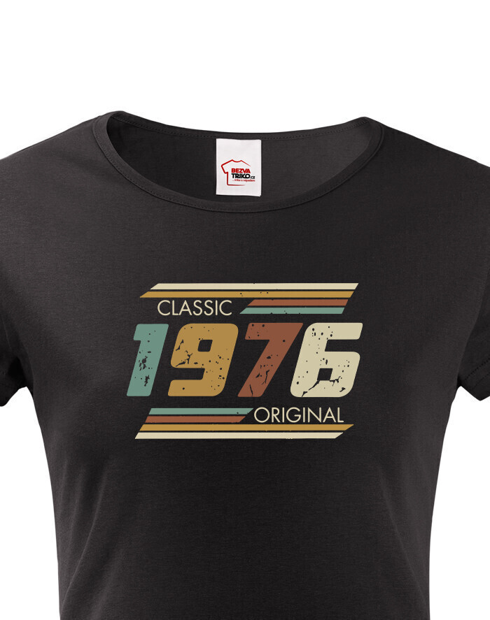 Dámské narodeninové tričko s rokom narodenia