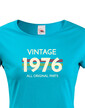 Dámské tričko k narodeninám - Vintage all original parts