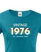 Dámské tričko k narodeninám - Vintage all original parts
