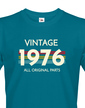 Pánske tričko k narodeninám - Vintage all original parts