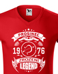 Pánske tričko Zrodenie legendy