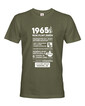 Pánske tričko 1965 rok plný zmien
