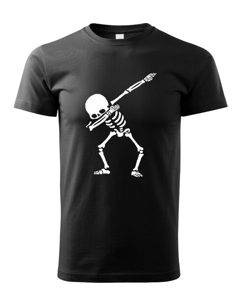 Detské tričko s potlačou kostry