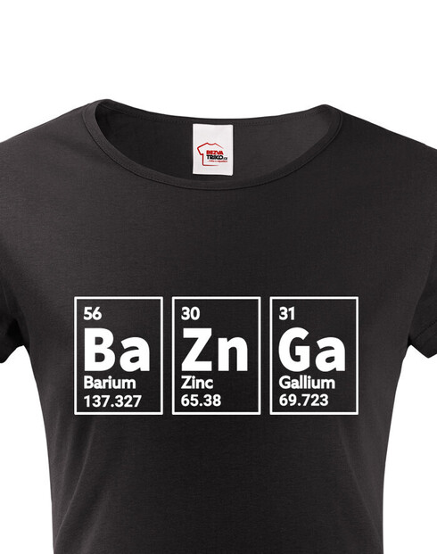 Dámske tričko Bazinga