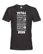 Pánské tričko narozeninové noviny 1976