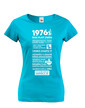 Dámske tričko narodeninové noviny 1976