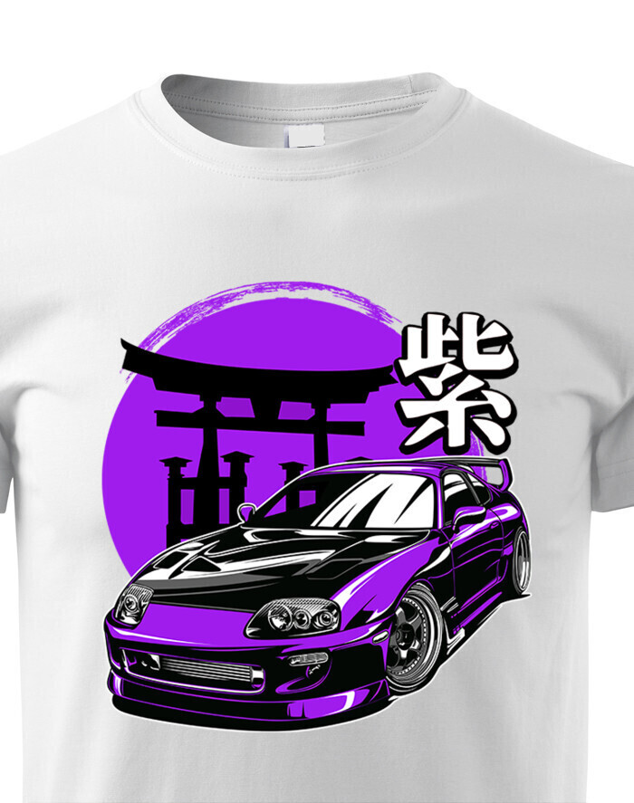 Detské tričko Toyota Purple Supra