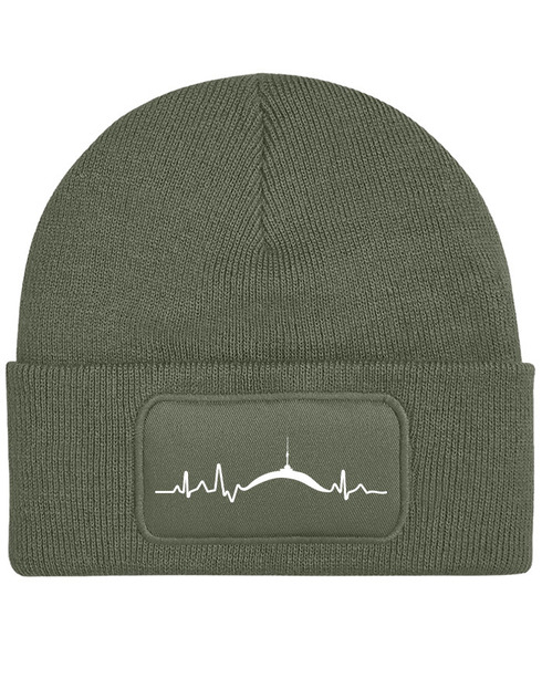 Unisex čiapka s obdélníkovou nášivkou EKG Praděd