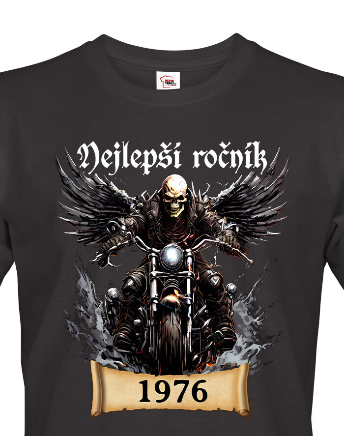 Pánské tričko k narozeninám pro motorkáře