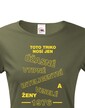Dámské tričko k narozeninám Toto triko nosí jen....
