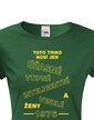 Dámské tričko k narozeninám Toto triko nosí jen....