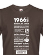 Pánské tričko narozeninové noviny 1966