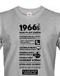Pánské tričko narozeninové noviny 1966