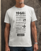 Pánské tričko narozeninové noviny 1966