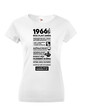 Dámske tričko narodeninové noviny 1966