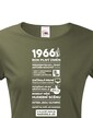 Dámske tričko narodeninové noviny 1966