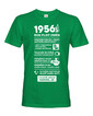 Pánské tričko narozeninové noviny 1956