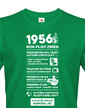 Pánské tričko narozeninové noviny 1956