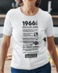Dámske tričko narodeninové noviny 1966