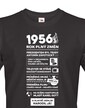 Pánské tričko narozeninové noviny 1956