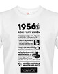 Pánské tričko narozeninové noviny 1956