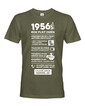 Pánské tričko narozeninové noviny 1956