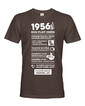 Pánské tričko narozeninové noviny 1956