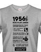Pánské tričko narozeninové noviny 1956