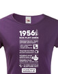 Dámske tričko narodeninové noviny 1956