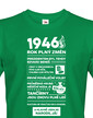 Pánské tričko narozeninové noviny 1946