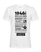 Pánské tričko narozeninové noviny 1946