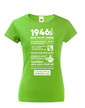 Dámske tričko narodeninové noviny 1946