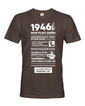 Pánské tričko narozeninové noviny 1946