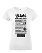 Dámske tričko narodeninové noviny 1946