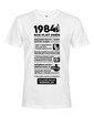 Pánské tričko narozeninové noviny 1984