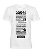 Pánské tričko narozeninové noviny 2004