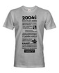 Pánské tričko narozeninové noviny 2004
