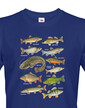 Pánské tričko s rybami