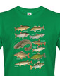 Pánské tričko s rybami