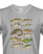 Pánské tričko s rybami