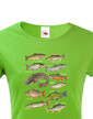 Dámske tričko s rybami