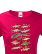 Dámske tričko s rybami
